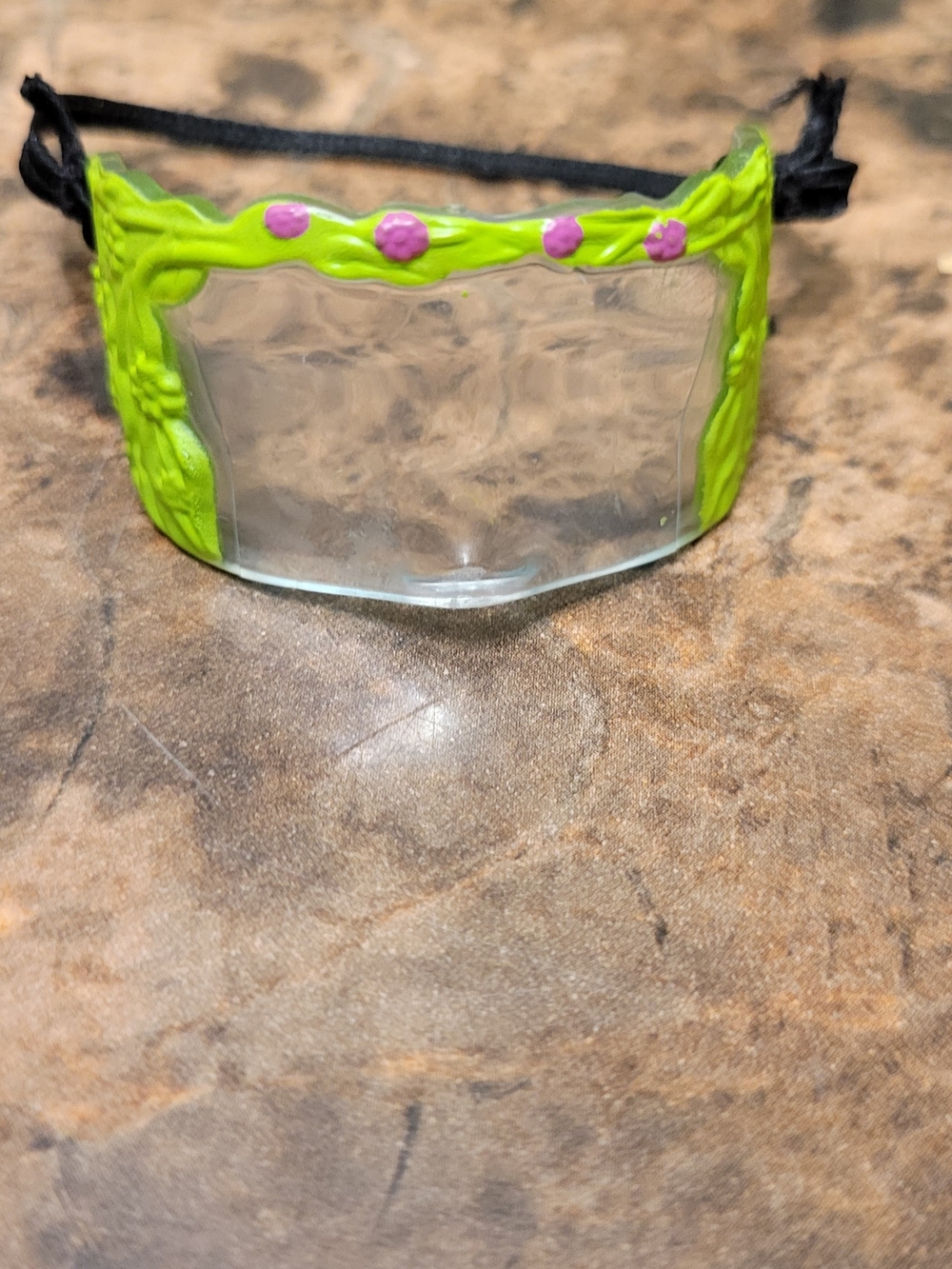 G1 Monster High 13 Wishes Lagoona Blue Visor EUC